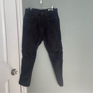 All Saints Spitalfields "Corduane Kick" 100% Cotton Cigarette Leg Cord Pant